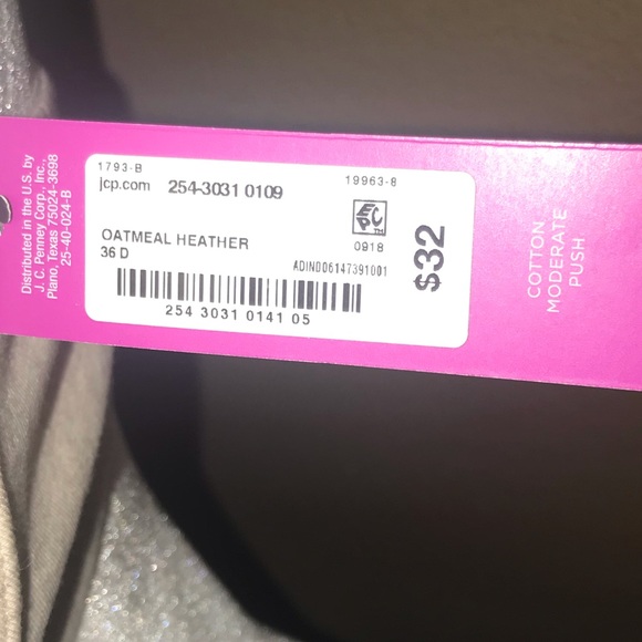 Ambrielle Natural Comfort Push-up Demi Bra - Picture 3 of 3